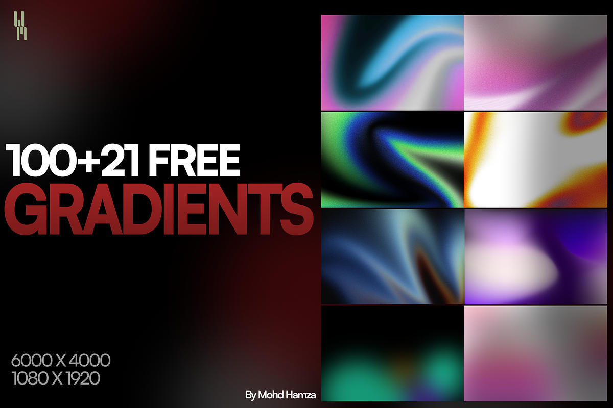 100+ Gradient Bundle + 21 Free, a Background Graphic by MD.HAMZA.DESIGNS (Photo 1 of 5)