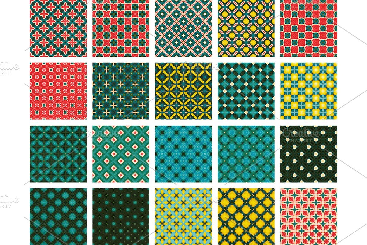 MARLIA geometric seamless patterns., a Pattern Graphic by Peolla (Photo 9 of 10)