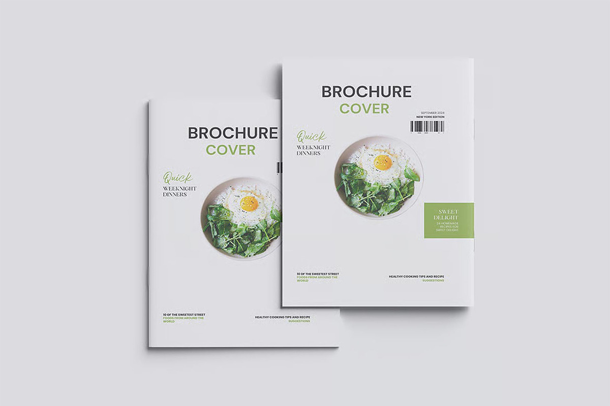 US Letter Brochure Mockup, an Advertising Mockup by zpackcreative (Photo 3 of 6)