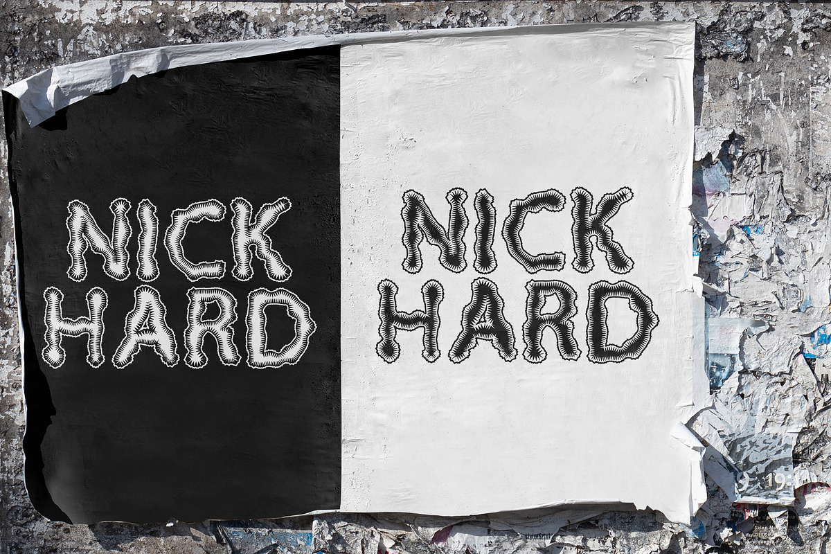 Stromaki Sans Serif Display Font, a Handwritten Font by Nickhard (Photo 4 of 5)
