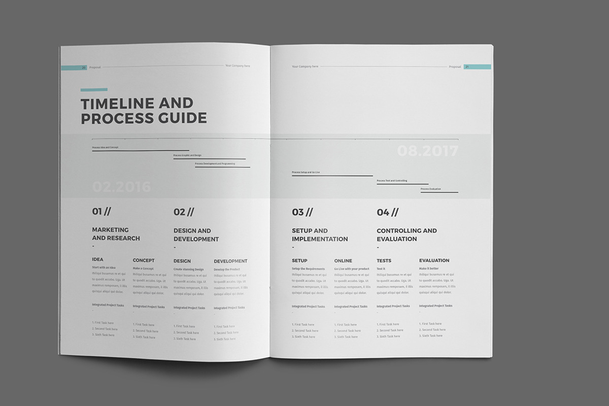 Company Brochure Pack, a Brochure Template by Egotype (Photo 13 of 33)
