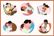 Animated Newborn Baby Illustration, a Person Illustration by Brickclay (Thumbnail 4 of 4)