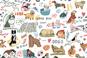 Funny Dogs, an Animal Illustration by GooseFrol (Thumbnail 7 of 14)
