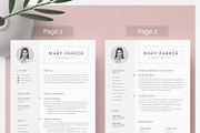 Word Resume & Cover Letter Template, a Resume Template by DemeDesign (Thumbnail 2 of 6)