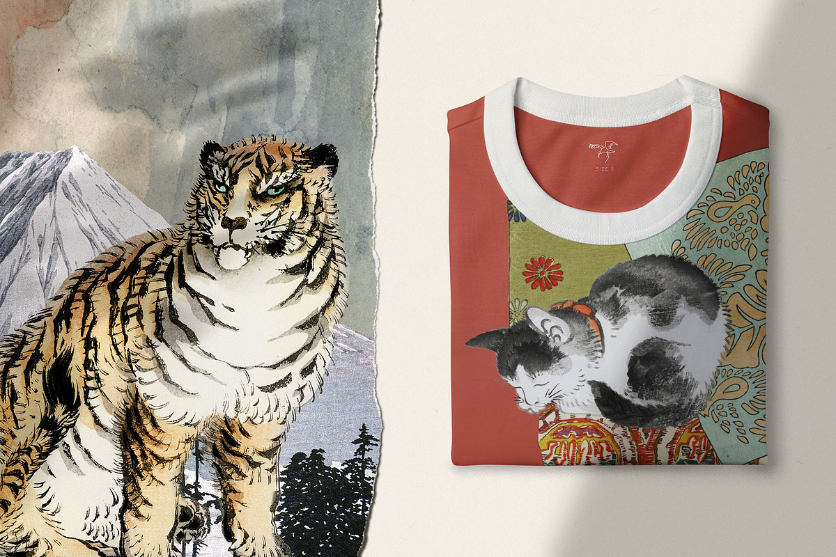 Vintage Japan | Collage Creator, an Object Graphic by Leleka.Store (Photo 10 of 17)