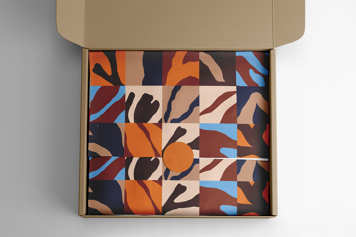 Abstract organic grid backgrounds, a Decorative Illustration by Good Studio (Photo 6 of 7)