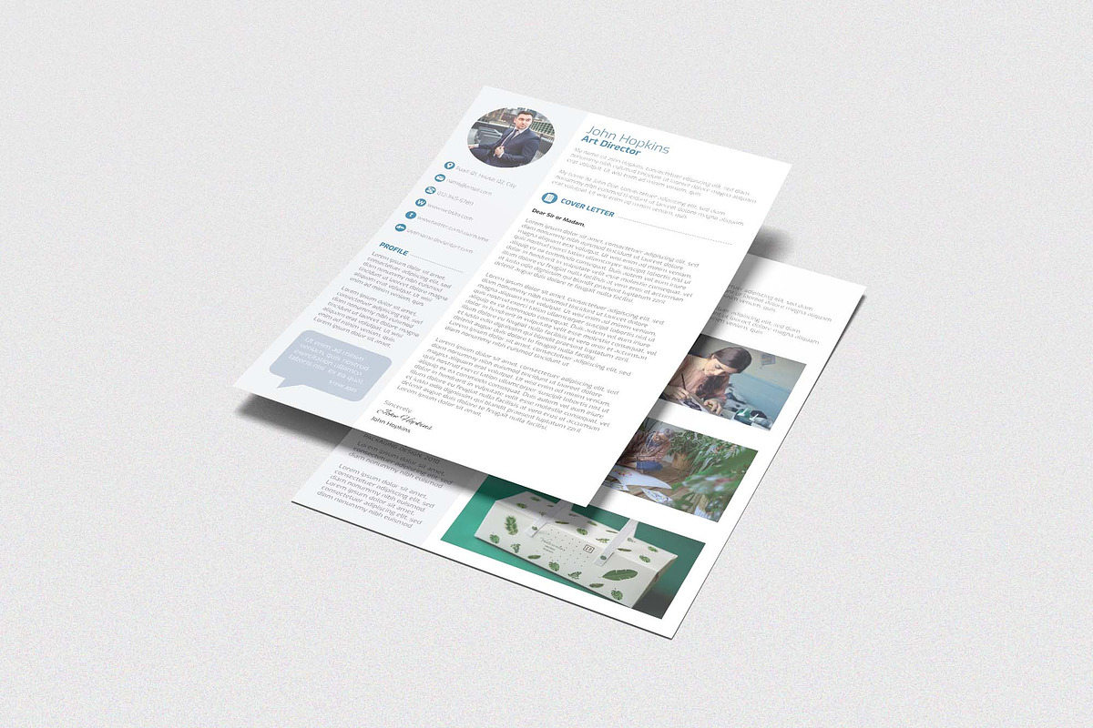 Resume Design Template, a Resume Template by Graphic Template (Photo 3 of 5)