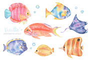 Ocean, sea world, underwater, fishes, an Animal Illustration by Vivitta (Thumbnail 5 of 7)