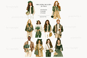 St Patricks Day Clipart, a Person Illustration by GlamArtZhanna (Thumbnail 4 of 8)