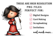 Whimsical Black Friday Clipart, an Illustration by OK Design (Thumbnail 4 of 6)