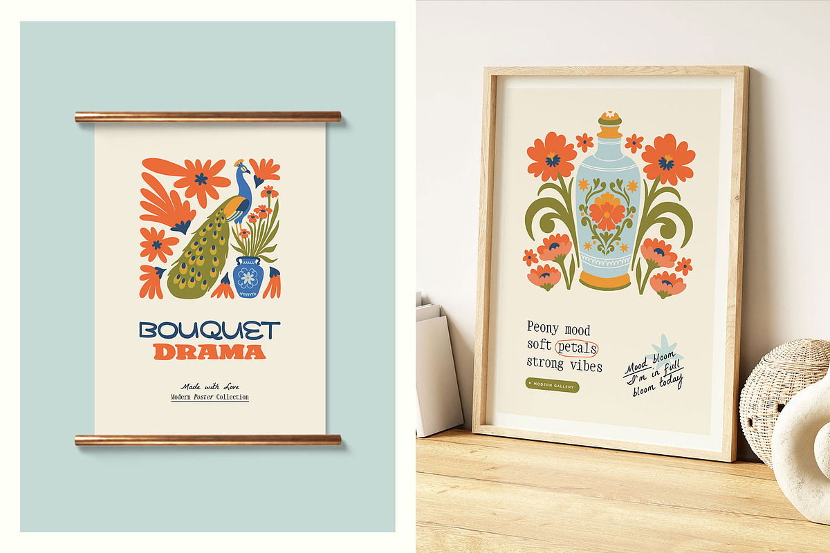 Bloom Garden | Wall Art Creator, an Object Graphic by Leleka.Store (Photo 13 of 17)
