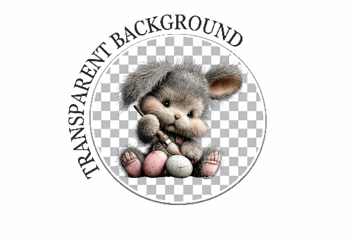 Easter Bunny Clipart, an Illustration by Watercolor design (Photo 8 of 8)