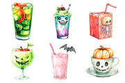 Halloween Drinks Cuties Clipart, an Illustration by Daily.Designs (Thumbnail 5 of 5)