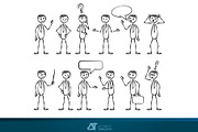 Vector Stickman .afdesign, a Person Illustration by Affinity Templates (Thumbnail 2 of 3)