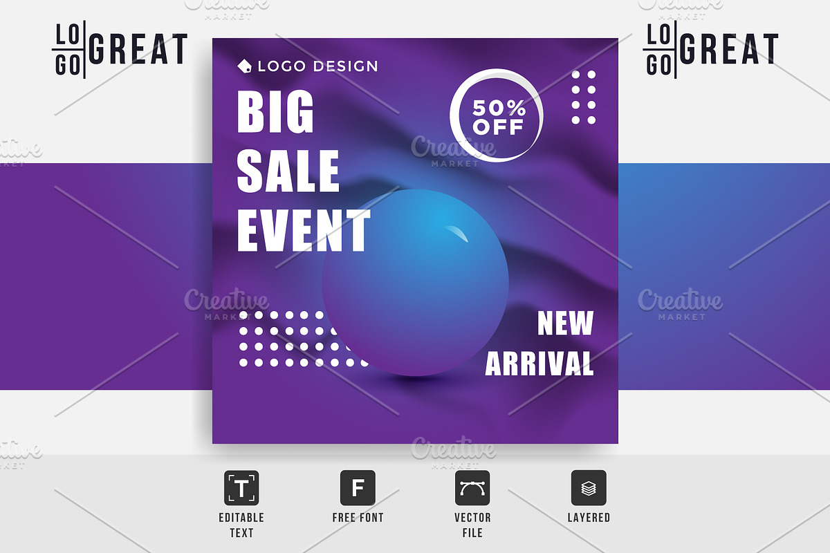 New Arrival Social Media Post, a Social Media Template by Izalsye (Photo 3 of 3)