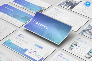 Planners - Agenda Keynote, a Presentation Template by Pixslides