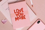 Playful Font - Love You More, a Handwritten Font by pixelcolours (Thumbnail 14 of 15)