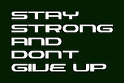Powero Futuristic Font, a Sans Serif Font by Artiveko (Thumbnail 4 of 4)