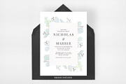 Modern Eucalyptus Wedding Suite, an Invitation Template by Azka Creative (Thumbnail 2 of 5)