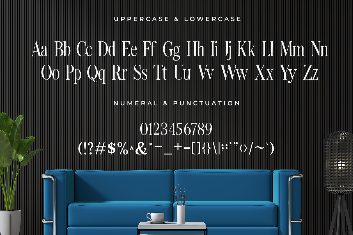 Lavender – Modern Serif Font, a Serif Font by overlaytemplates (Photo 4 of 5)