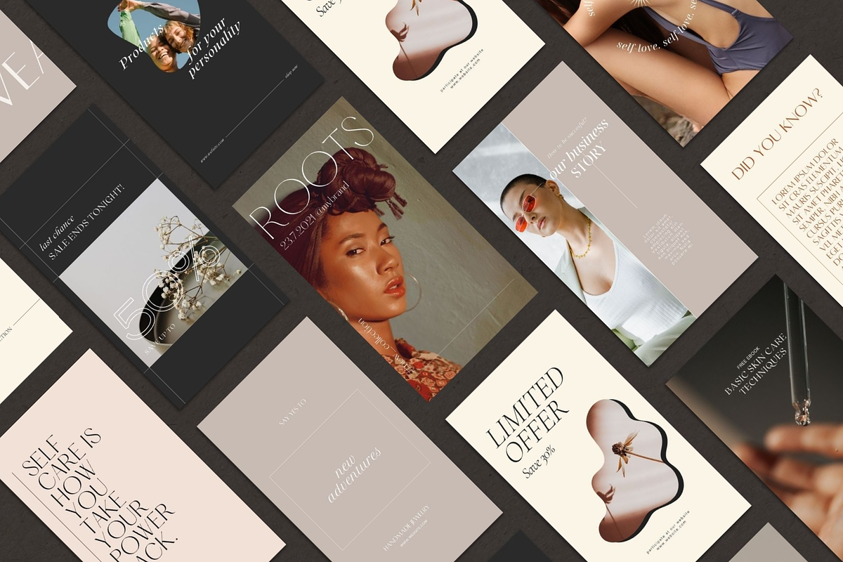Instagram Engagement Kit CANVA vol.2, a Social Media Template by Lyrata ...