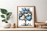 Whimsical Valentines Day Heart Tree, an Illustration by designcity5 (Thumbnail 4 of 5)