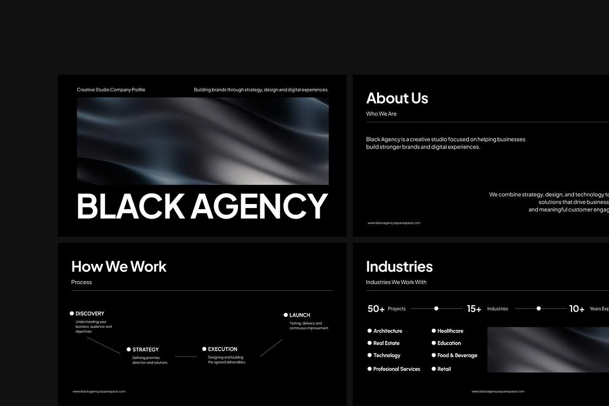 Agency Company Profile Template, a Presentation Template by bonjourdsgnco (Photo 2 of 4)