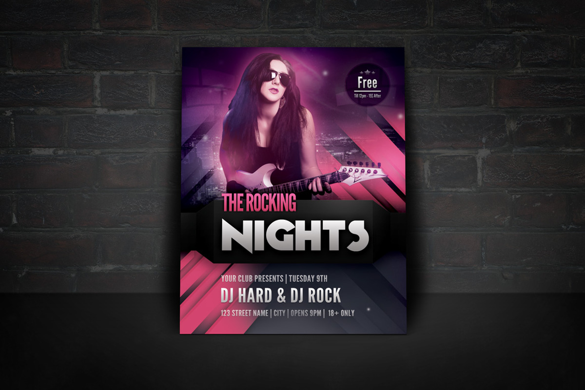 Vertical Flyer Mockup (A4+A5+Letter), a Print Template by Rafael Oliveira (Photo 3 of 4)
