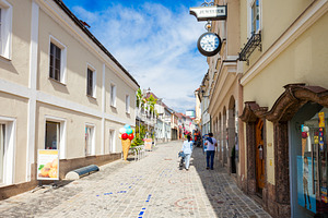 Street in Melk, Austria, a Photo by saiko3p