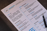 Creative Resume + Cover Letter, a Resume Template by Made by Mancie (Thumbnail 3 of 5)
