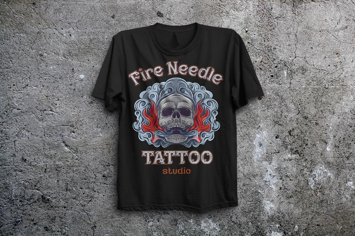 Fire needle -tattoo salon label font, a Symbol Font by Fractal fonts & graphics (Photo 5 of 9)