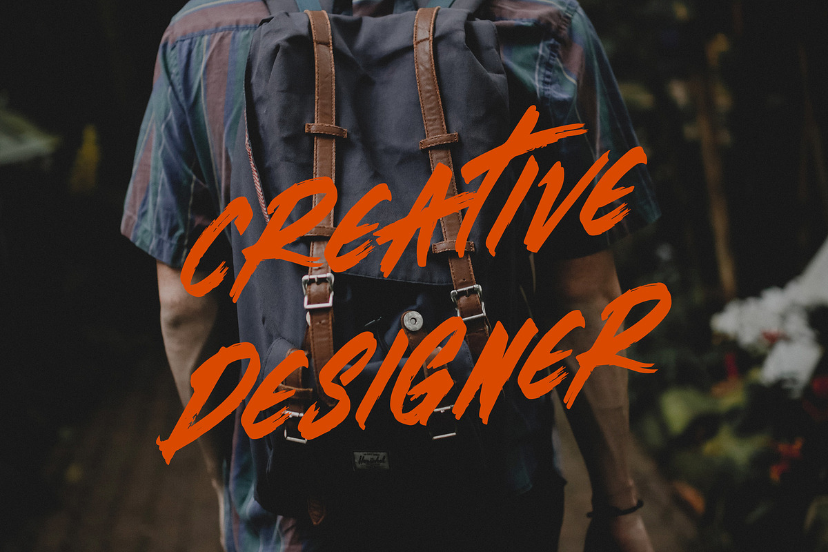 Brotherhood - Brush Script Font, a Handwritten Font by Rometheme Std (Photo 3 of 12)