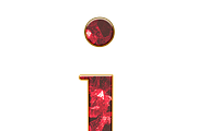 Red Diamond Alphabet: PNG Clipart, an Object Graphic by Watercolor_Vector Graphic (Thumbnail 14 of 17)