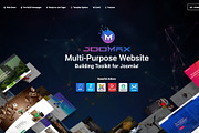 JooMax Site Building Kit For Joomla, a Websites & App Template by Webflex (Thumbnail 1 of 10)