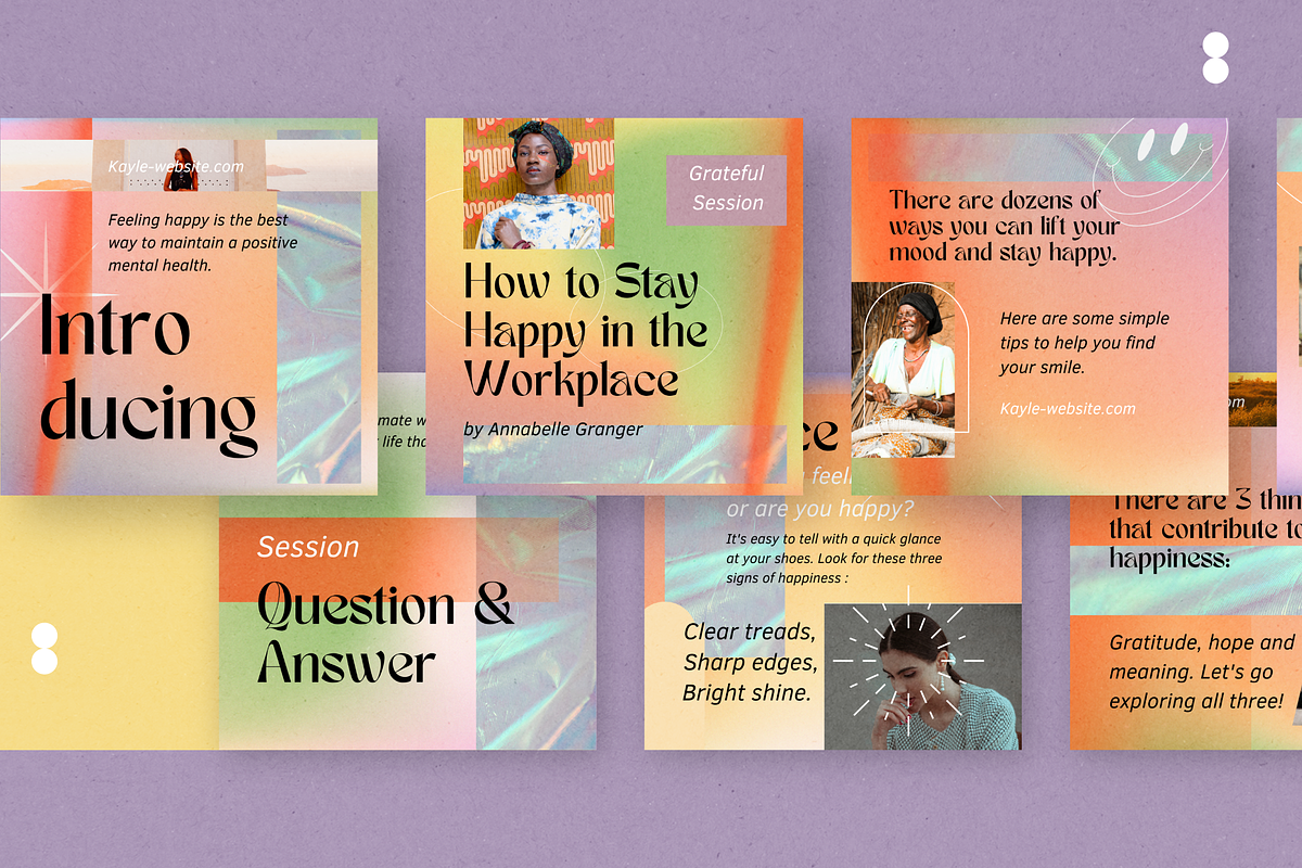 Canva Instagram Post - Kayle, a Social Media Template by Percy Temp.