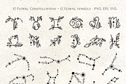 Mystical Zodiac constellations, an Illustration by My Space Garden (Thumbnail 9 of 19)