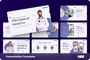 Medical Health Google Slide Template, a Presentation Template by GraphauseProject (Thumbnail 1 of 6)