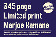 VT Yanice - Display Semi Condensed, a Sans Serif Font by ViactionType (Thumbnail 13 of 15)
