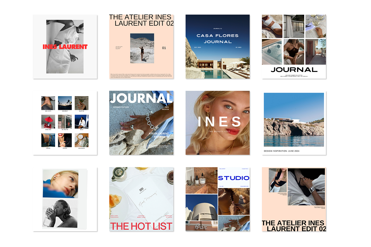 INES IV: COMPLETE INSTAGRAM SUITE, a Social Media Template by Alice Revel Co (Photo 5 of 14)