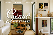 6 Mockup Set Mediterranean Poster, a Product Mockup by SigaSigaMockup (Thumbnail 1 of 4)