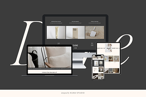 Squarespace Template DUNE