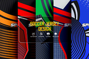 Soccer & Football Uniform Design, a Sport Illustration by samsulpassive (Thumbnail 1 of 4)