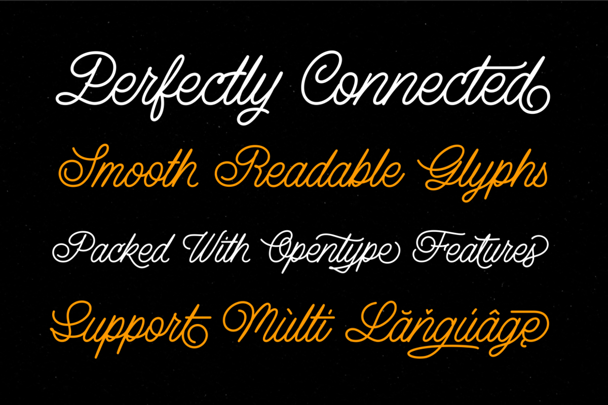 Lazy Ride - Script & Sans preview 3