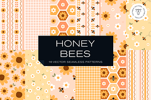 Honey Bees Pattern Collection