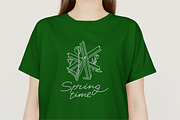 Vector Print: Ukrainian Spring, an Illustration by tubik shop (Thumbnail 2 of 4)