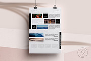 Media Kit Template - 4 Pages, a Resume Template by Leo Resume (Thumbnail 2 of 7)