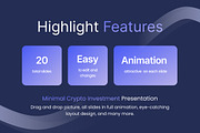 Minimal Crypto Investment PowerPoint, a Presentation Template by Loin Studio (Thumbnail 2 of 4)