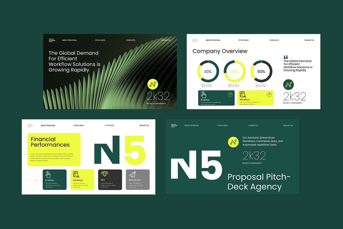 Business Proposal Pitch-Deck, a Presentation Template by Creative-Work (Photo 4 of 9)