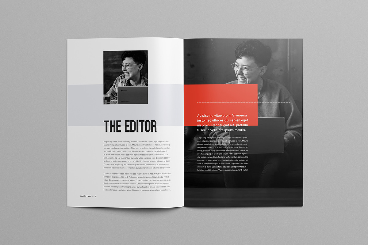 Business Magazine | Canva & InDesign, a Magazine Template by Pixelpick (Photo 4 of 14)