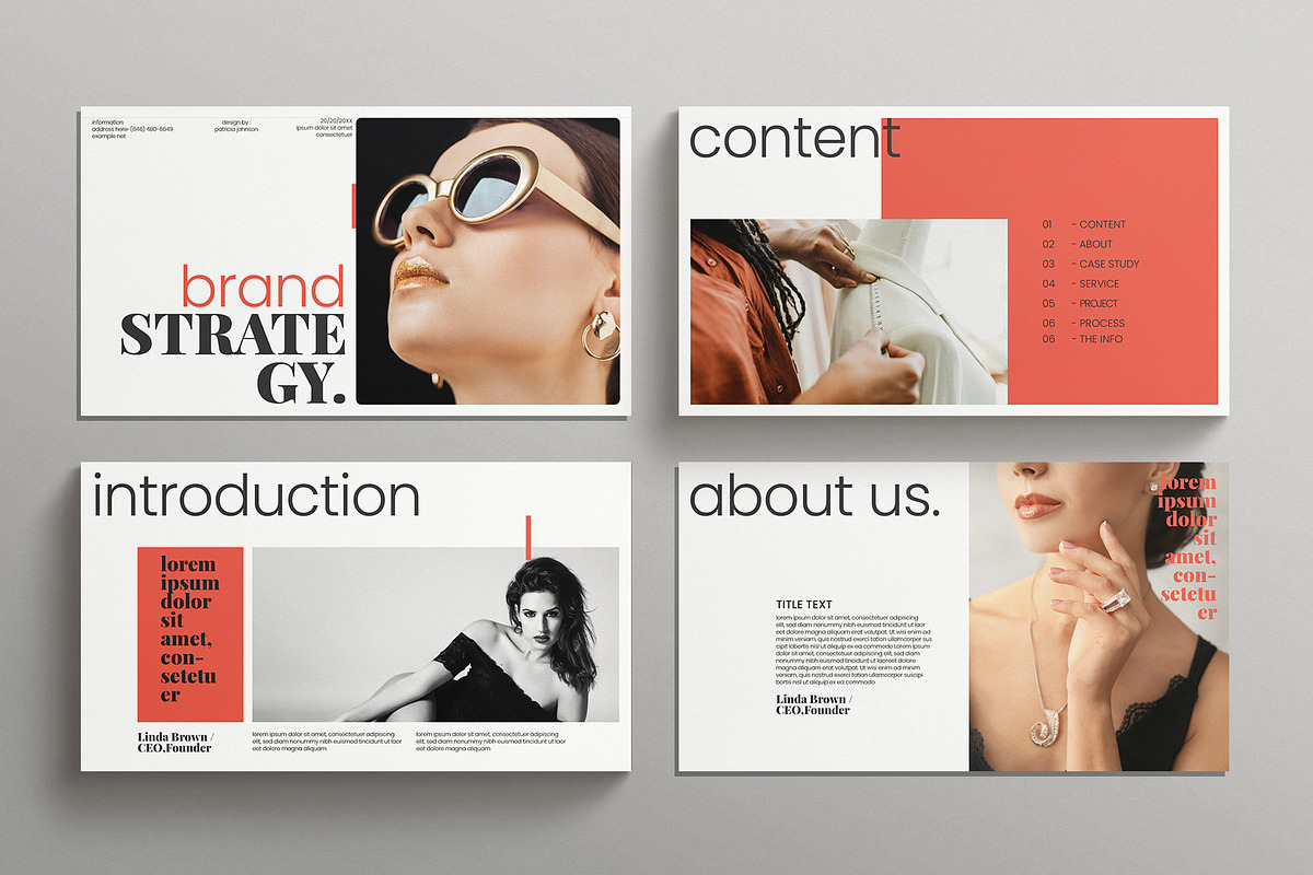Brand Strategy Presentation Template, a Presentation Template by E-Type (Photo 2 of 5)
